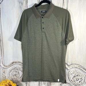 Alfani Olive Green Men's Polo Shirt